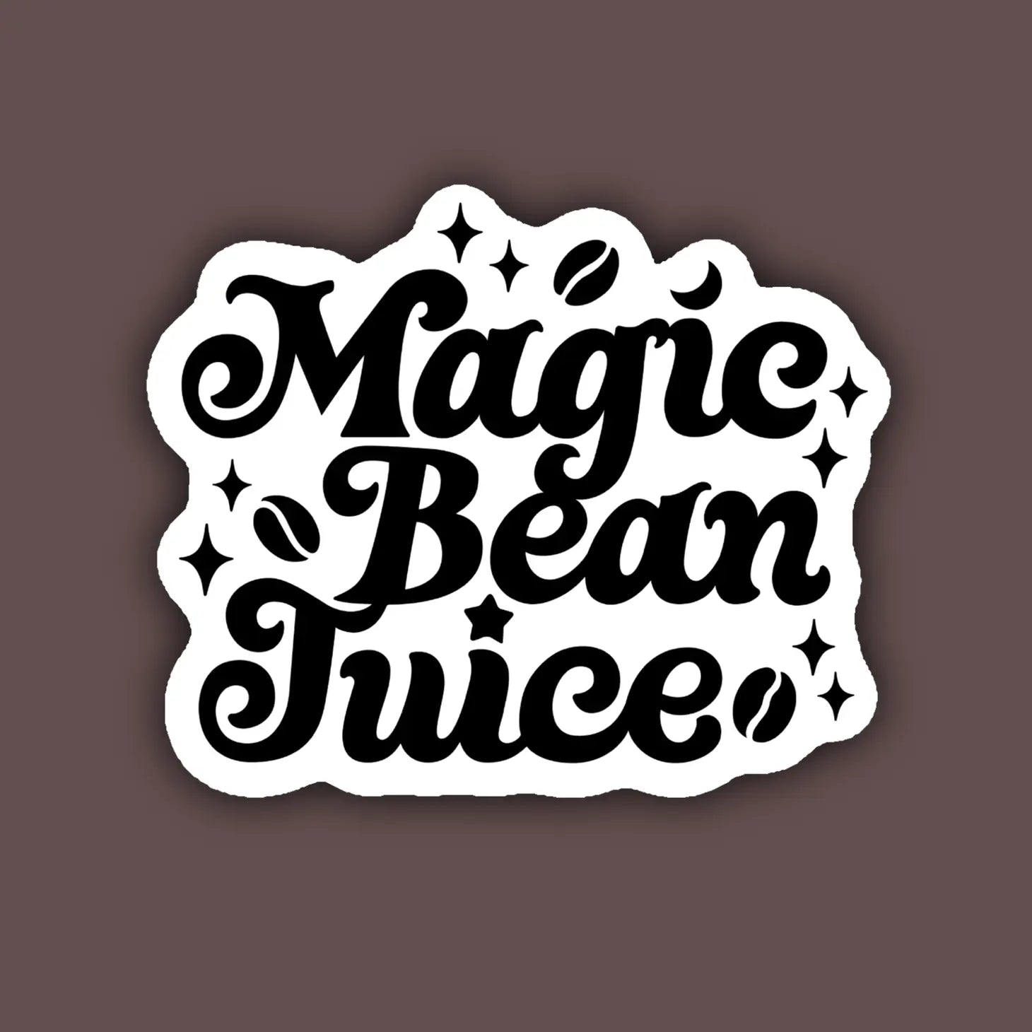 Magic Bean Juice Sticker Habitat Plants + Coffee