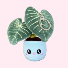 Load image into Gallery viewer, Plush Keychain – 5″ Houseplant Bag Charm