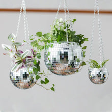 Load image into Gallery viewer, Hanging Disco Ball Planter