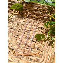 Load image into Gallery viewer, Reusable Glass Drinking Straw