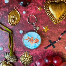 Load image into Gallery viewer, Cherub Ash Tray Keychain
