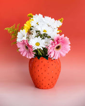 Load image into Gallery viewer, Ceramic Vase - Strawberry Fields
