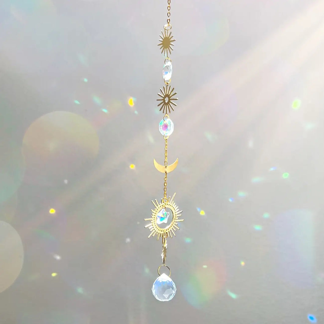 Celestial Crystal Suncatcher