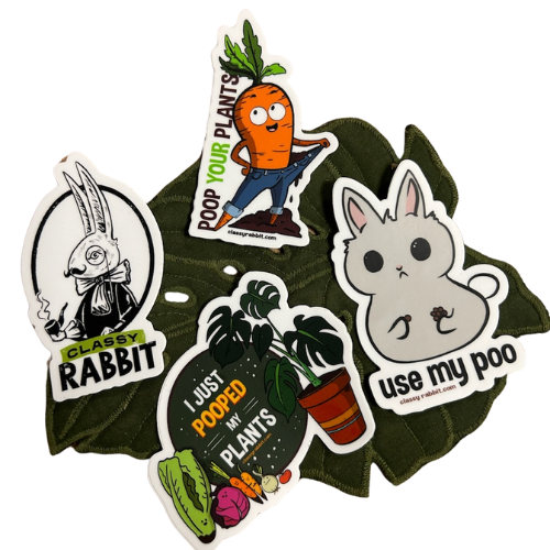 Classy Rabbit Stickers