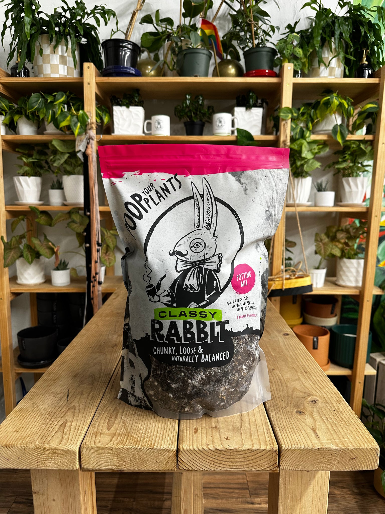 Classy Rabbit Potting Mix – Habitat Plants + Coffee