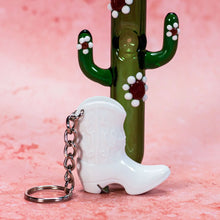 Load image into Gallery viewer, Cowboy Boot Bottle Opener Keychain
