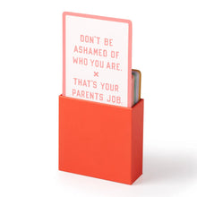 Load image into Gallery viewer, Emergency Affirmations Exceptionally Stupid Days Card Deck
