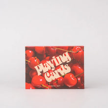 Load image into Gallery viewer, Playing Card Set- Cherry Stripe
