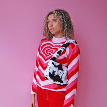 Load image into Gallery viewer, Cow Print Crossbody Bag
