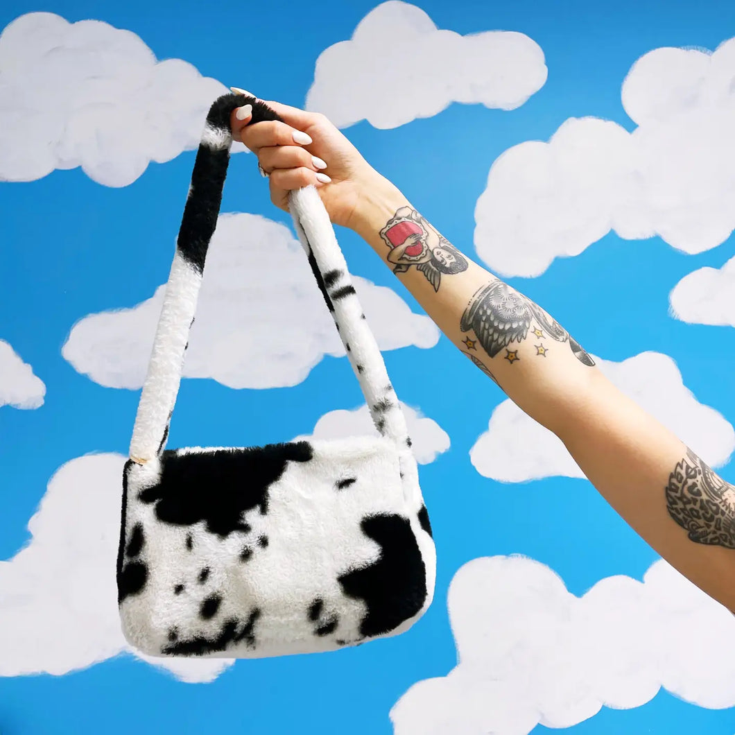 Cow Print Crossbody Bag