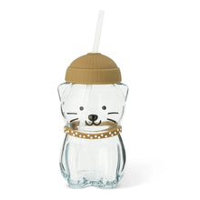 Load image into Gallery viewer, 19oz Cat Tumbler - Tan Beanie
