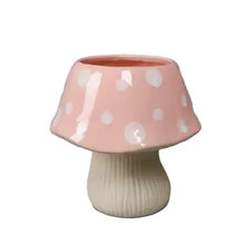 Load image into Gallery viewer, Ceramic Mushroom Pot
