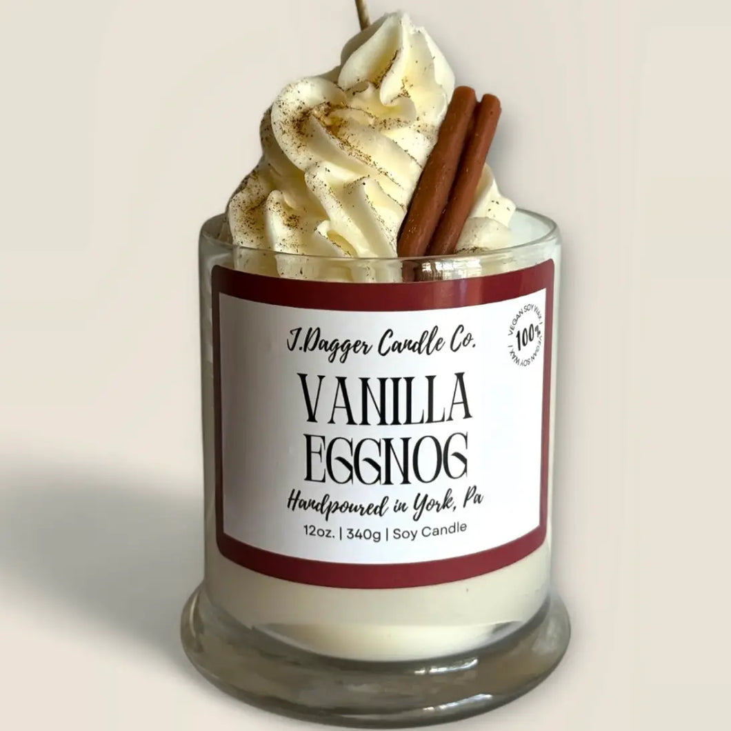 Vanilla Egg Nog candle