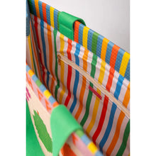 Load image into Gallery viewer, Rattan Market Bag- Fruit Tiles
