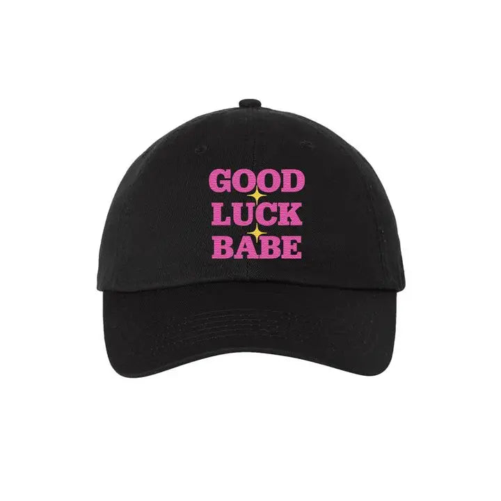Good Luck Babe Embroidered Dad Cap