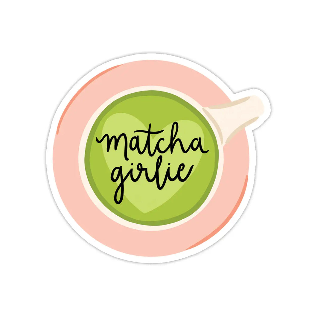 Matcha Girlie Sticker