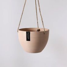 Load image into Gallery viewer, 8&quot; Signature Stone Hanging Planter Pot
