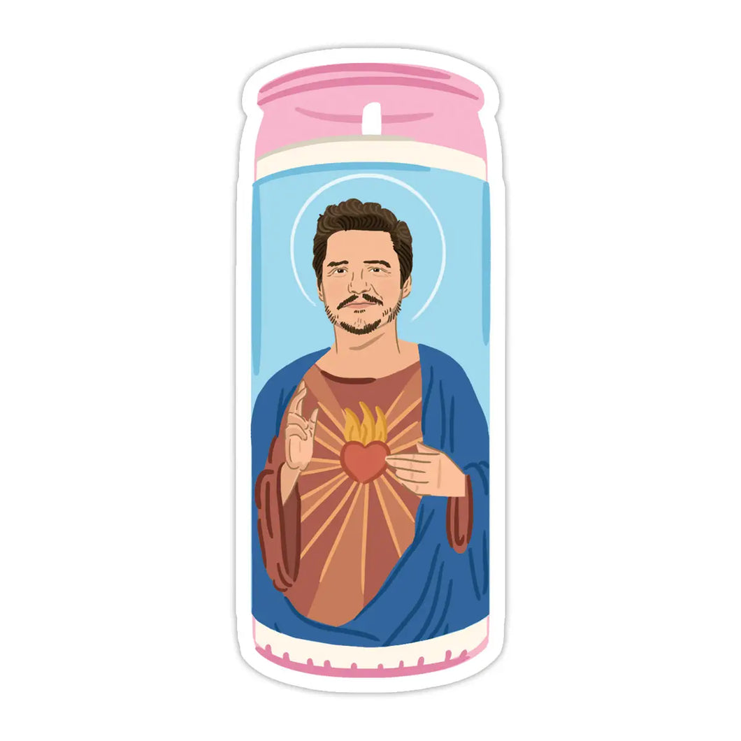 Pedro Candle Sticker