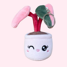 Load image into Gallery viewer, Plush Keychain – 5″ Houseplant Bag Charm
