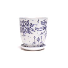 Load image into Gallery viewer, Patterned Plant Pot
