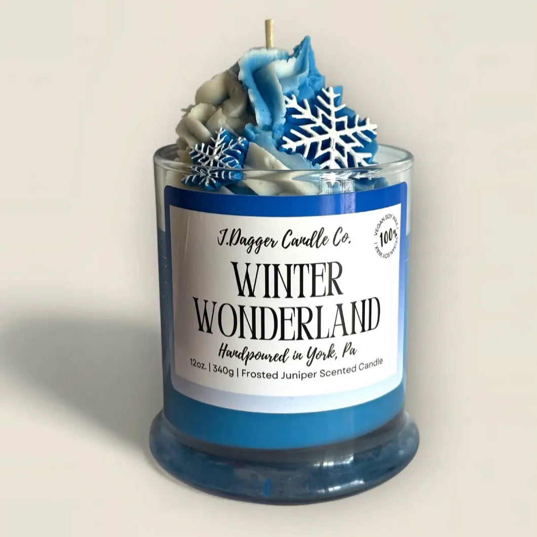 Winter wonderland candle