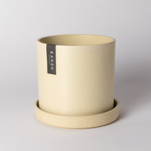 Load image into Gallery viewer, 7&quot; Earth Tone Planter + Saucer
