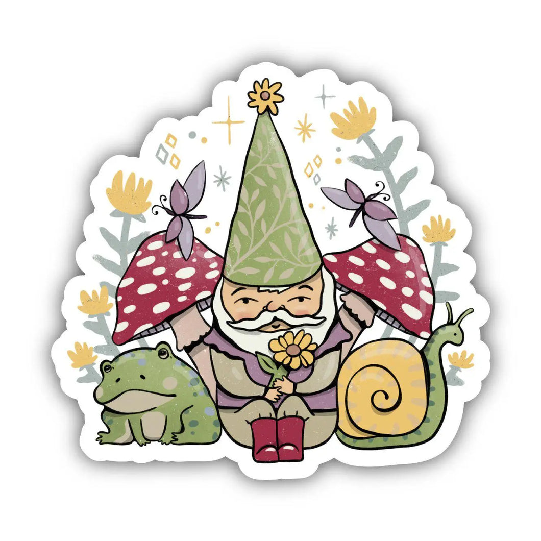 Gnome Elf Sticker