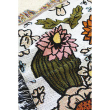 Load image into Gallery viewer, Cactus Party Tapestry Blanket
