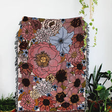 Load image into Gallery viewer, Dream Garden Tapestry Blanket

